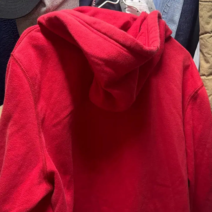 [BUNJANG] Nike Vintage Red Hoodie Zip-up / 나이키 빈티지 색감 레드 후디후드집업 /풀집업 xL사이즈