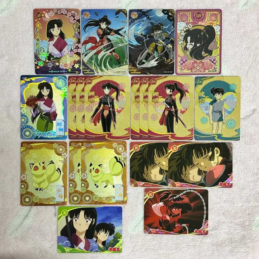 [BUNJANG] Inuyasha Sango Kohaku Kirara Trading Cards / 이누야샤 산고 코하쿠 키라라 트레이딩 카드 카유 BP MR QR SSR