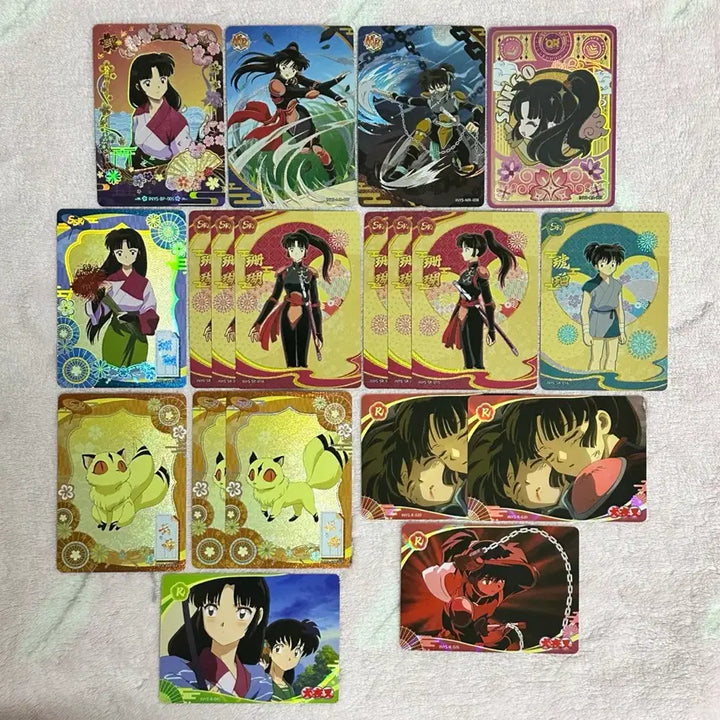 [BUNJANG] Inuyasha Sango Kohaku Kirara Trading Cards / 이누야샤 산고 코하쿠 키라라 트레이딩 카드 카유 BP MR QR SSR