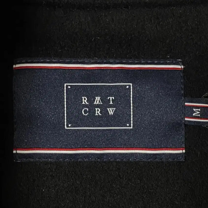 [BUNJANG] RomanticCrown Out Font Wool Varsity Jacket (Black) - M / RomanticCrown 로맨틱크라운 아웃폰트 울 바시티 자켓 M