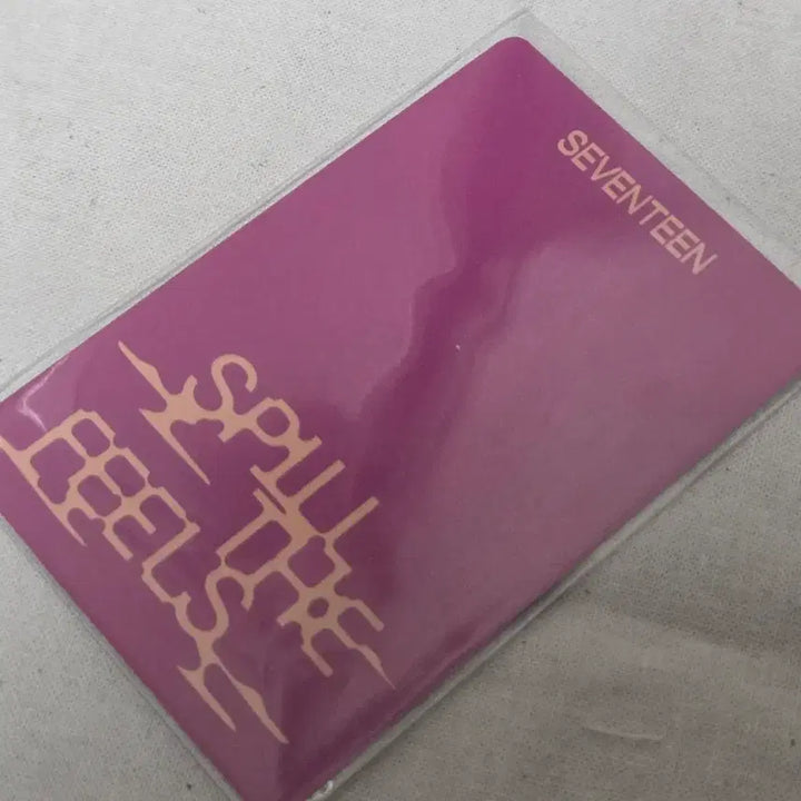 [SOLD OUT] 세븐틴 디노 spill 럽머페 키트반 kit new 포카