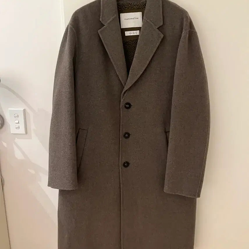 [BUNJANG] Customellow Coat + Goose Vest / 커스텀멜로우 코트 + 구스 베스트