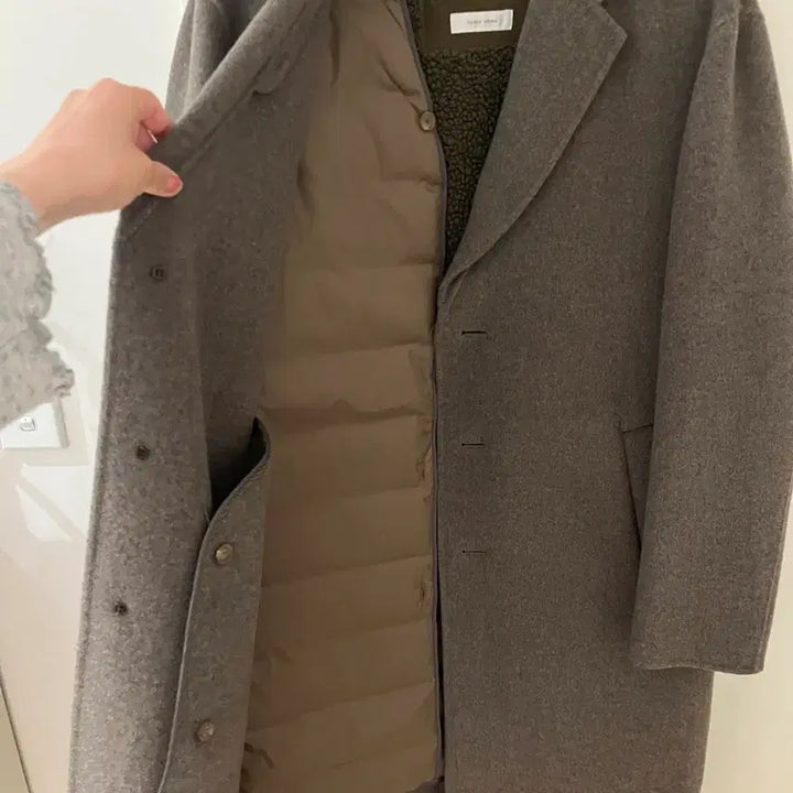 [BUNJANG] Customellow Coat + Goose Vest / 커스텀멜로우 코트 + 구스 베스트