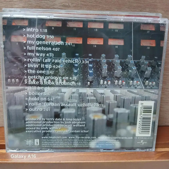 [BUNJANG] Limp Bizkit Chocolate Starfish CD / 림프 비즈킷 Chocolate Starfish CD