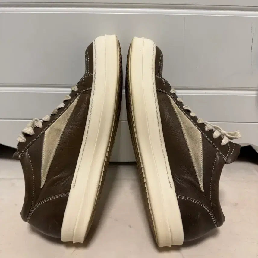[BUNJANG] Rick Owens Vans Brown Sneakers / 41 릭반스 릭오웬스 반스 브라운