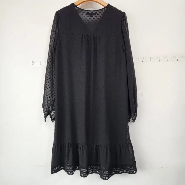 [BUNJANG] Thursday Island Long Black Dress / 써스데이아일랜드 블랙 롱 원피스