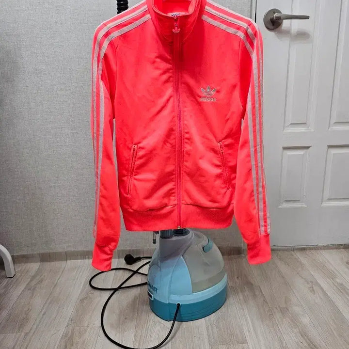 [BUNJANG] Adidas Firebird Track Top Jersey / (85)XS 초대장급 아디다스 파이어버드 백로고 [형광핑크] 트랙탑져지