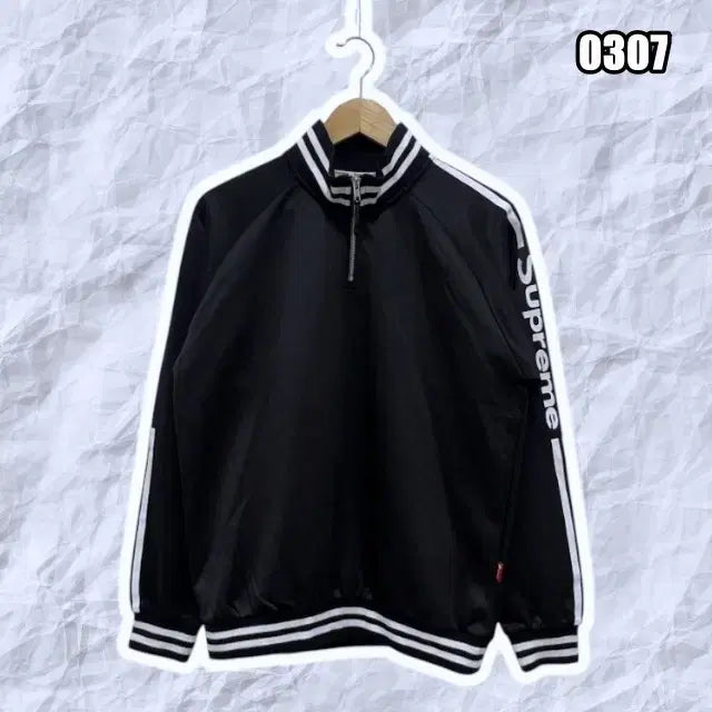 [BUNJANG] Supreme Side Line Half-Zip Top / M 슈프림 반집업 사이드라인