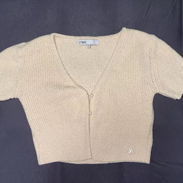 [BUNJANG] Citybreeze Short-Sleeve Knit Cardigan / 시티브리즈 반팔니트 가디건