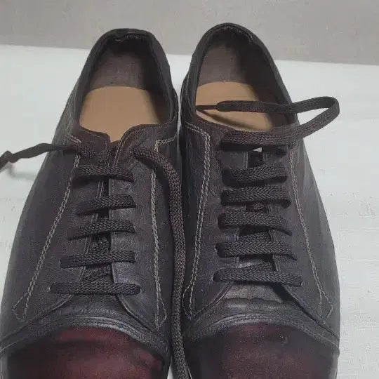 [BUNJANG] Leather Casual Loafers - Brown - Men&