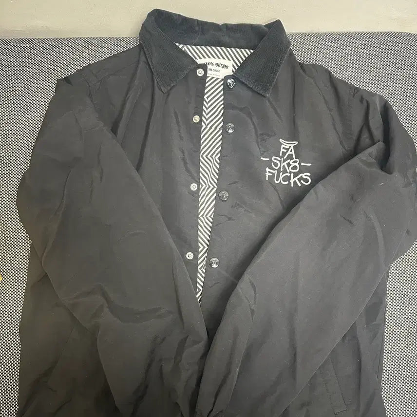 [BUNJANG] Fucking Awesome Coach Jacket / 퍼킹어썸 코치자켓