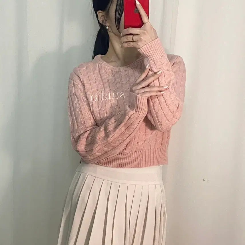 [BUNJANG] OIOI Studio Cable Knit Sweater / OIOI 스튜디오 꽈배기 니트