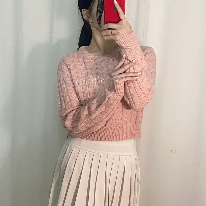 [BUNJANG] OIOI Studio Cable Knit Sweater / OIOI 스튜디오 꽈배기 니트