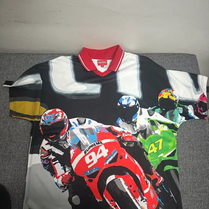 [BUNJANG] Supreme Racing T-shirt / 슈프림 레이싱 반팔