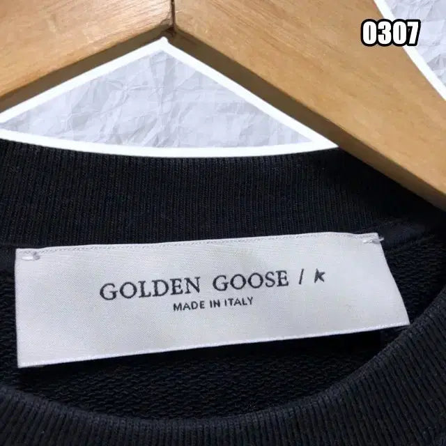 [BUNJANG] Golden Goose Signature Round Neck Sweatshirt / M 골든구스 라운드 넥 시그니처 맨투맨