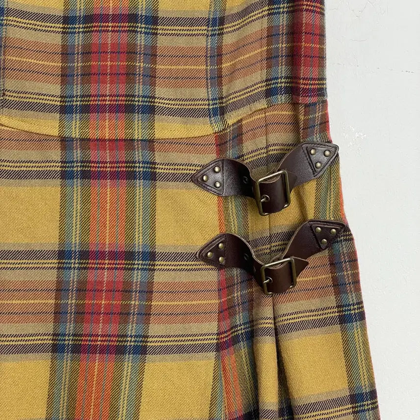 [BUNJANG] BEAN POLE Checked Pattern Dress / BEAN POLE 빈폴 체크 패턴 원피스