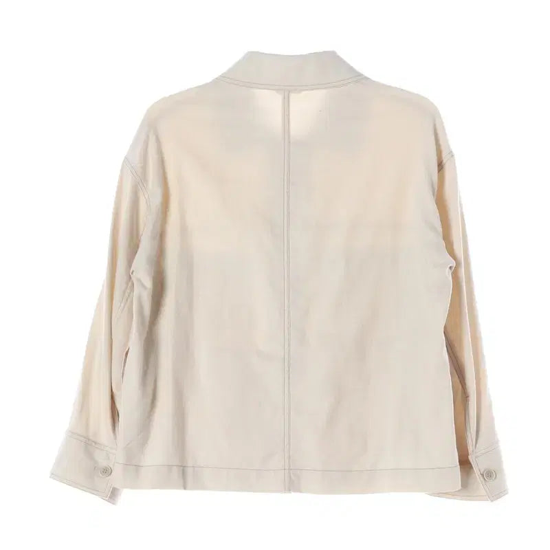 [BUNJANG] NICE CLAUP Linen Pocket Jacket / 나이스크랍 린넨 포켓 자켓/여성FREE/TTKZHB2007