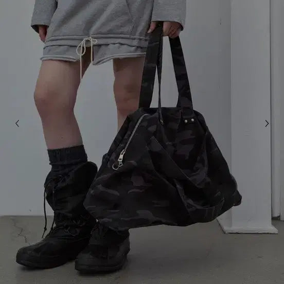 [SOLD OUT] LCDC 레이어드 카모 토트백 다크그레이