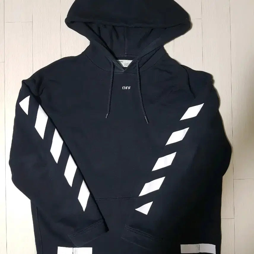 [BUNJANG] Off-White Arrow Hoodie (Black) [Size M] / M   오프화이트 OFF-WHITE 블랙 애로우 후드티
