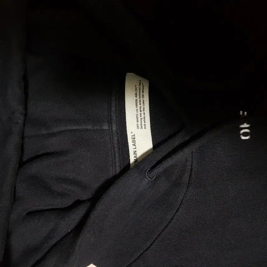 [BUNJANG] Off-White Arrow Hoodie (Black) [Size M] / M   오프화이트 OFF-WHITE 블랙 애로우 후드티