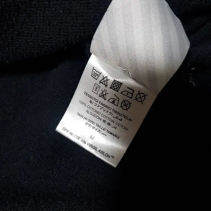 [BUNJANG] Off-White Arrow Hoodie (Black) [Size M] / M   오프화이트 OFF-WHITE 블랙 애로우 후드티
