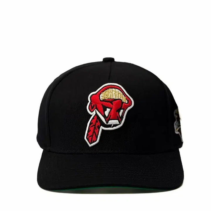 [BUNJANG] Chris Brown Kill The Hype Cleveland Upside Down Snapback Hat / 크리스브라운 KILL THE HYPE 클리블랜드 업사이드다운 스냅백 모자