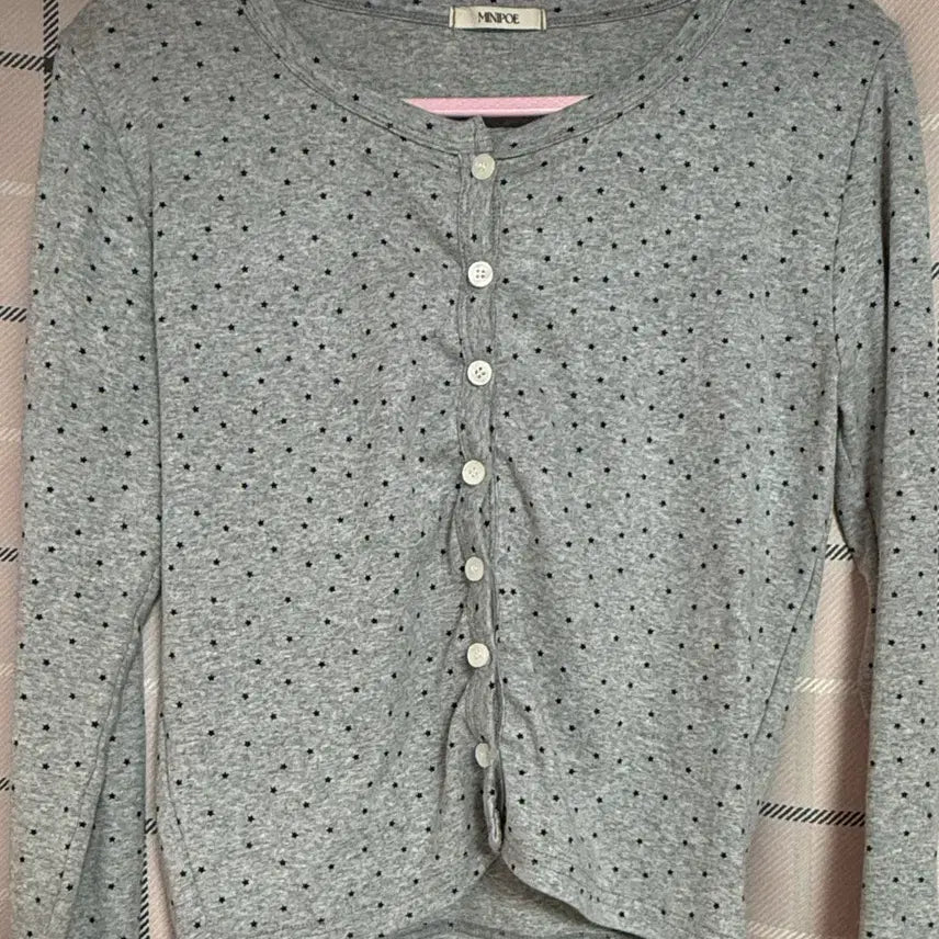[BUNJANG] Mini Poe Mini Star Cardigan / 미니포에 미니별 가디건