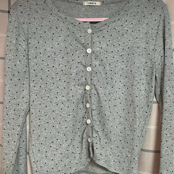 [BUNJANG] Mini Poe Mini Star Cardigan / 미니포에 미니별 가디건