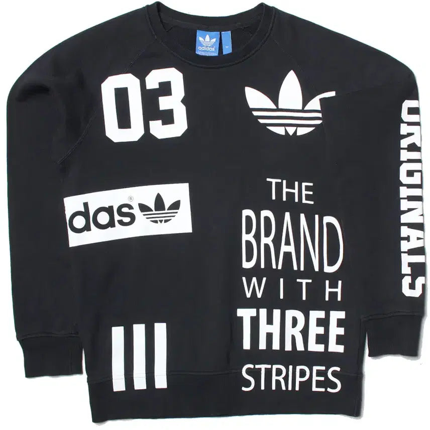 [BUNJANG] Adidas Semi-Long Sweatshirt / 100 아디다스 스웻셔츠 세미롱 138
