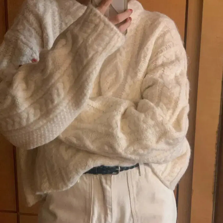 [BUNJANG] Minuet Aein Knit Top / 미뉴에트 Aein Knit