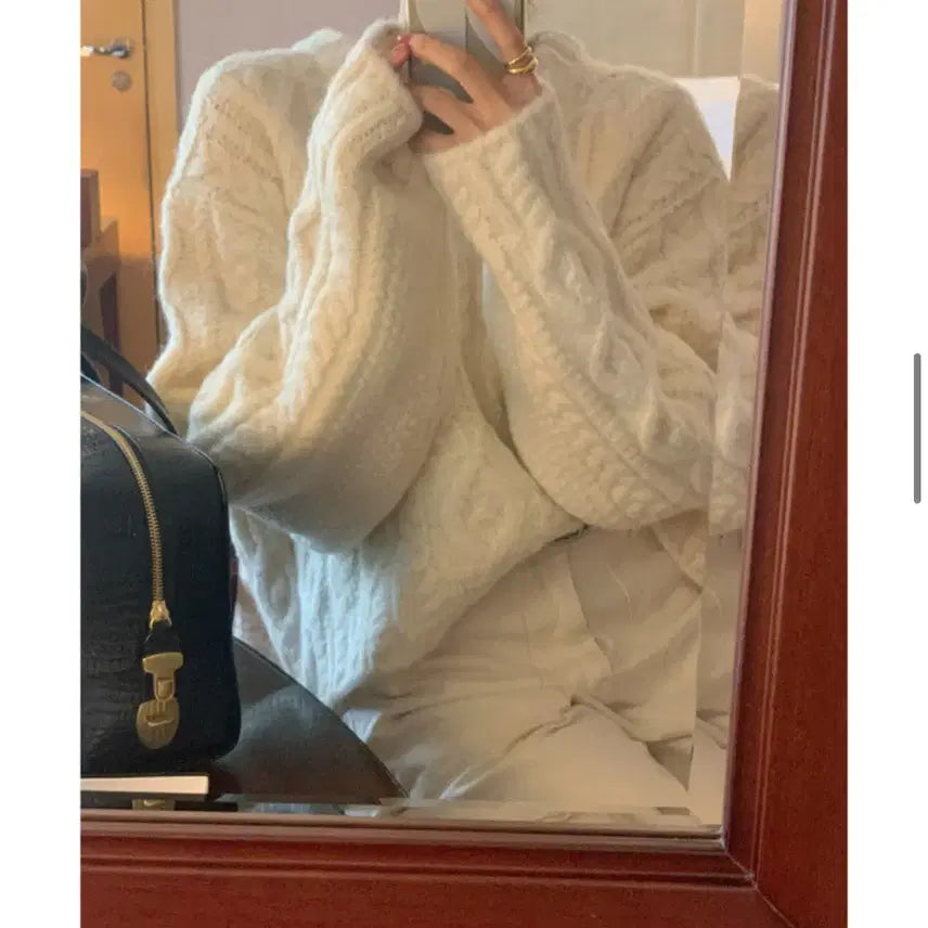 [BUNJANG] Minuet Aein Knit Top / 미뉴에트 Aein Knit