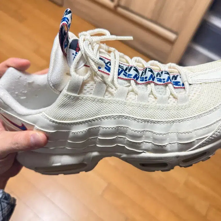 [BUNJANG] Nike Air Max 95 Full Tab Sneakers / 나이키 에어맥스 95 풀탭 화이트 팝니다