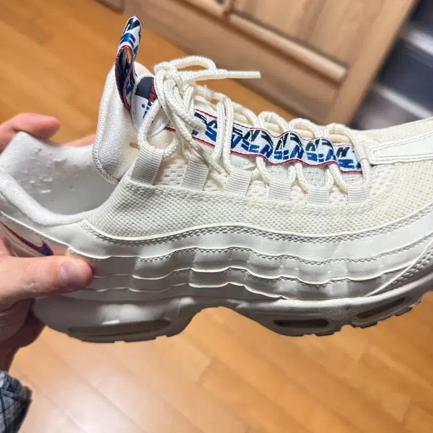 [BUNJANG] Nike Air Max 95 Full Tab Sneakers / 나이키 에어맥스 95 풀탭 화이트 팝니다