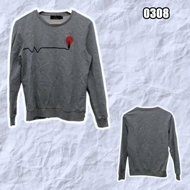 [BUNJANG] Fendi Round Neck Sweatshirt / L 펜디 라운드 맨투맨