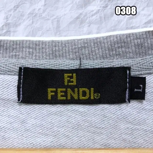 [BUNJANG] Fendi Round Neck Sweatshirt / L 펜디 라운드 맨투맨