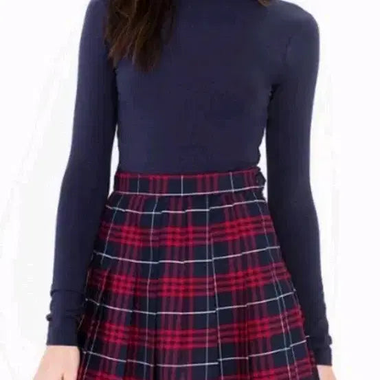 [BUNJANG] American Apparel Matilda Check Tennis Skirt / 아메리칸 어패럴 마틸다 체크 테니스 스커트