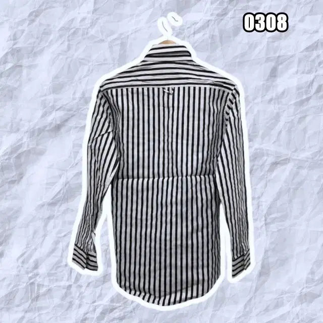 [BUNJANG] Thom Browne Striped Shirt / L 톰브라운 스트라이프 셔츠