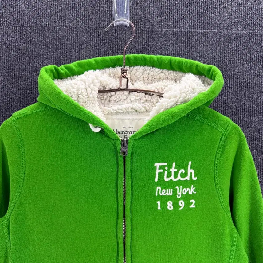 [BUNJANG] Abercrombie &amp; Fitch Sherpa Lined Hooded Zip-up Jacket / ( 여성 / S ) 아베크롬비 보아 양털 후드집업
