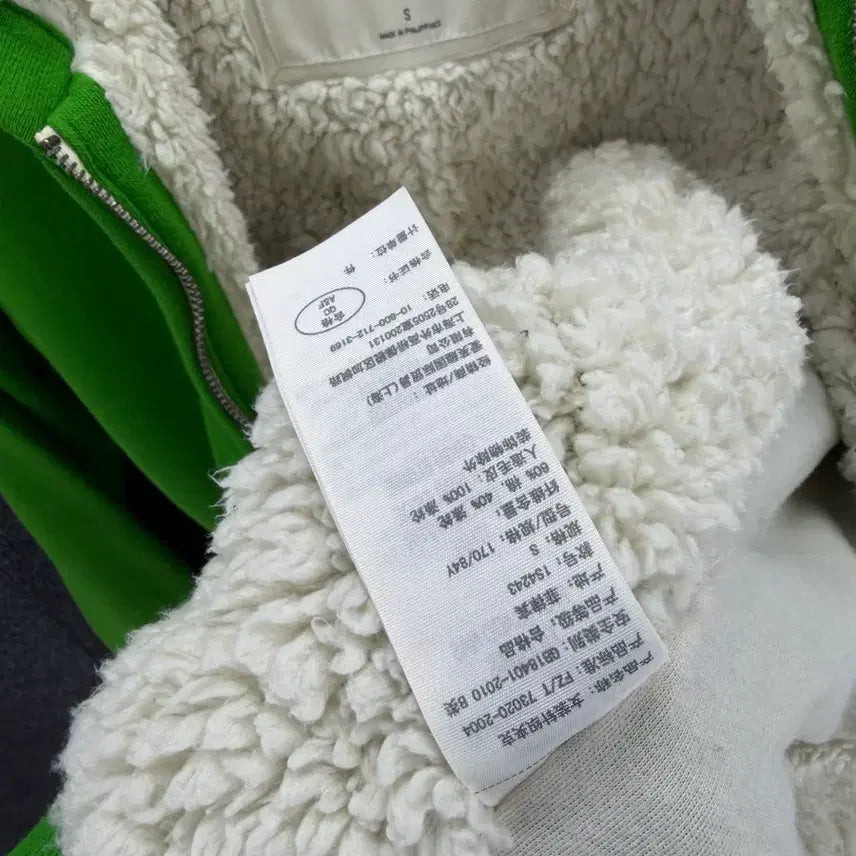 [BUNJANG] Abercrombie &amp; Fitch Sherpa Lined Hooded Zip-up Jacket / ( 여성 / S ) 아베크롬비 보아 양털 후드집업