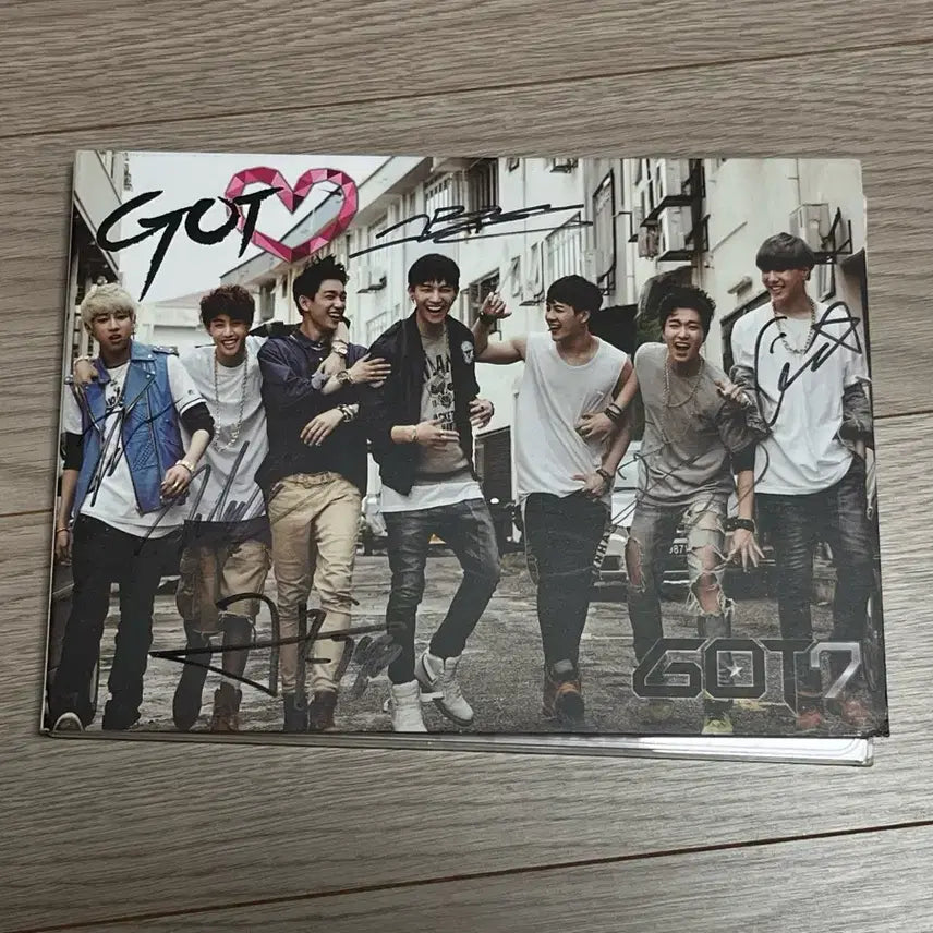 [BUNJANG] GOT7 Signed Album / GOT7  갓세븐 앨범 싸인반