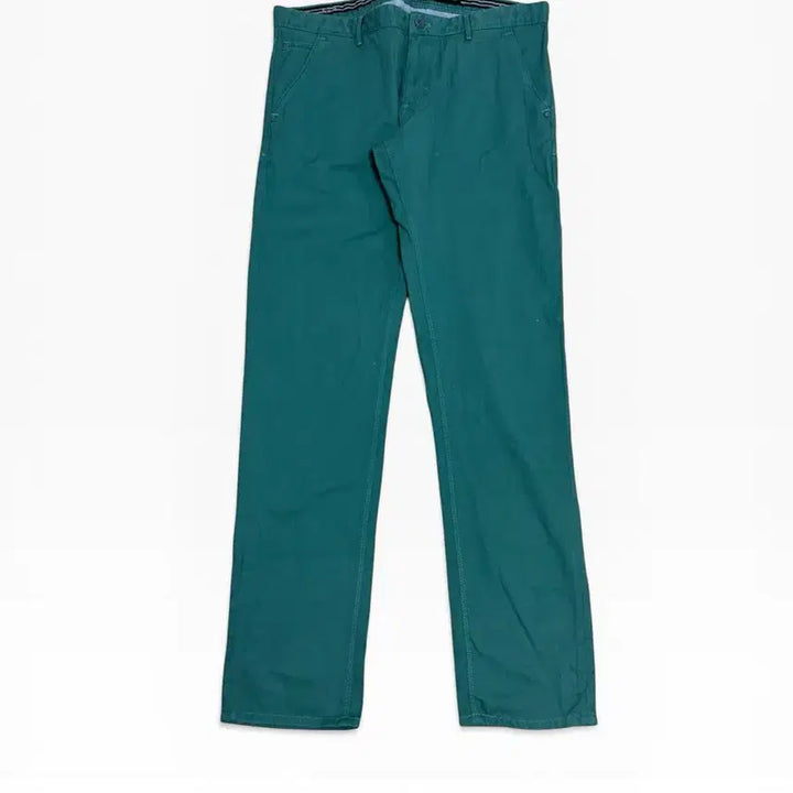 [BUNJANG] Massimo Dutti Green Cotton Pants 34 / 마시모두띠 그린 면바지 34