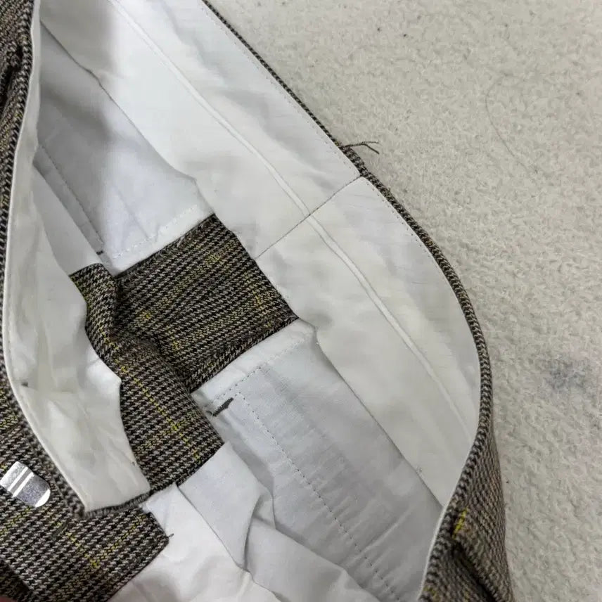[BUNJANG] System Check Pattern Slacks 78 / 시스템 체크 패턴 슬랙스 바지 78