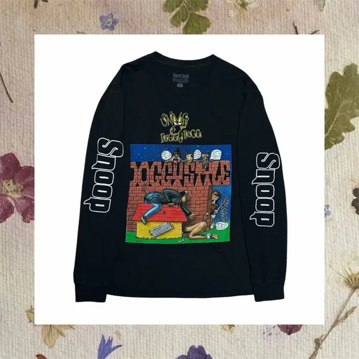 [BUNJANG] Snoop Dogg Printed Long Sleeve / 스눕독 프린팅 롱슬리브