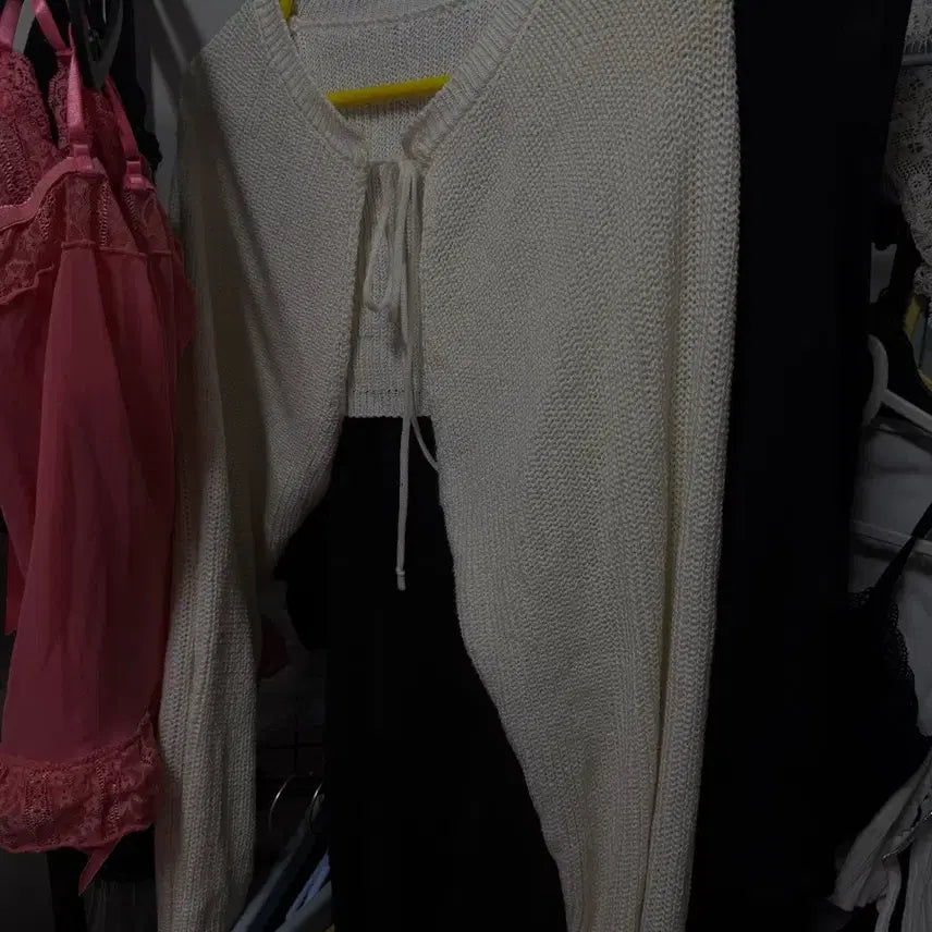[BUNJANG] Oversized Layered Knit Sweater / 긴팔 스웨터 니트 오버핏 레이어드