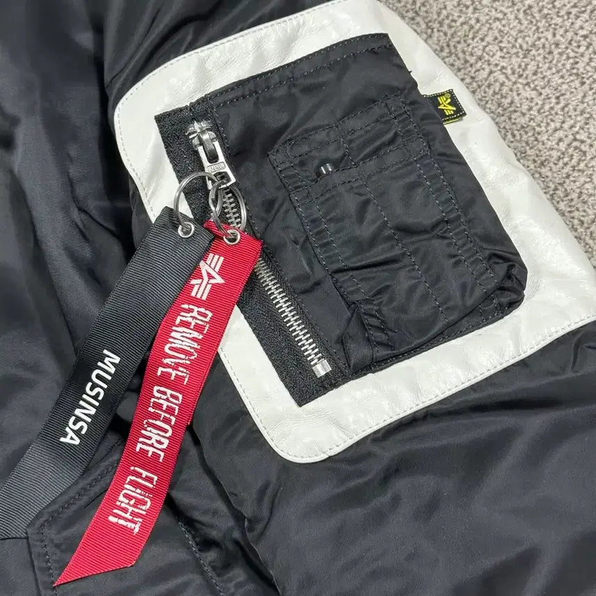 [BUNJANG] Alpha Industries x Musinsa MA-1 Bomber Jacket / 알파인더스트리x무신사 ma1 항공점퍼자켓 M