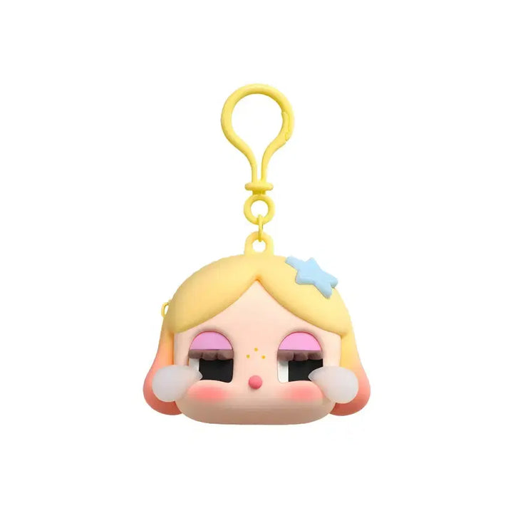 [BUNJANG] Popmart Crybaby Shiny Earphone Bag (Gold) / [팝마트] 크라이베이비 샤이니 이어폰 백(골드)