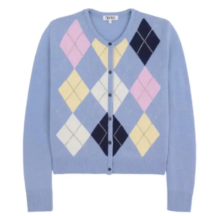 [BUNJANG] GROVE Cha Jungwon Argyle Set / 그로브 차정원 아가일 셋업