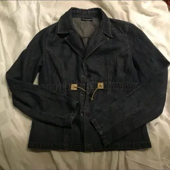 [BUNJANG] DKNY Morigirl Denim Jacket / DKNY 도나카란 모리걸 라인 데님 자켓