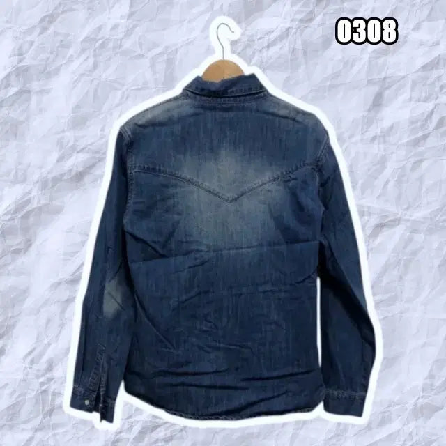 [BUNJANG] Dolce &amp; Gabbana Weston Denim Shirt / S 돌체앤가바나 웨스톤 데님 셔츠