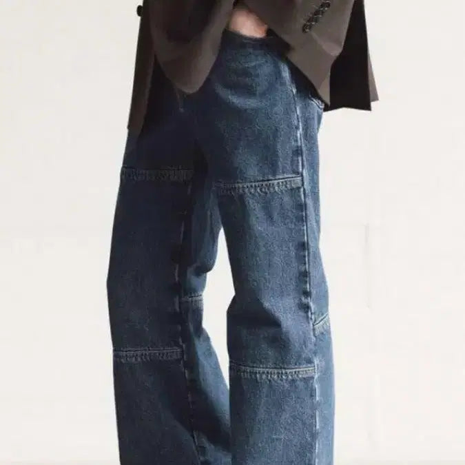 [BUNJANG] Sunflower Flare Work Jeans / 선플라워 플레어 워크 데님 33/32 사이즈